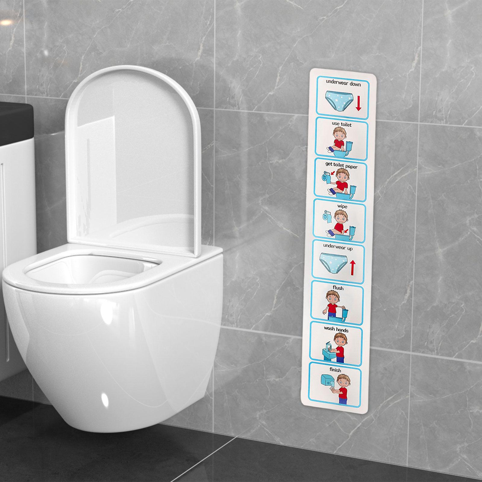 Kids Education Charts - Potty Training Visual Schedule for Kids