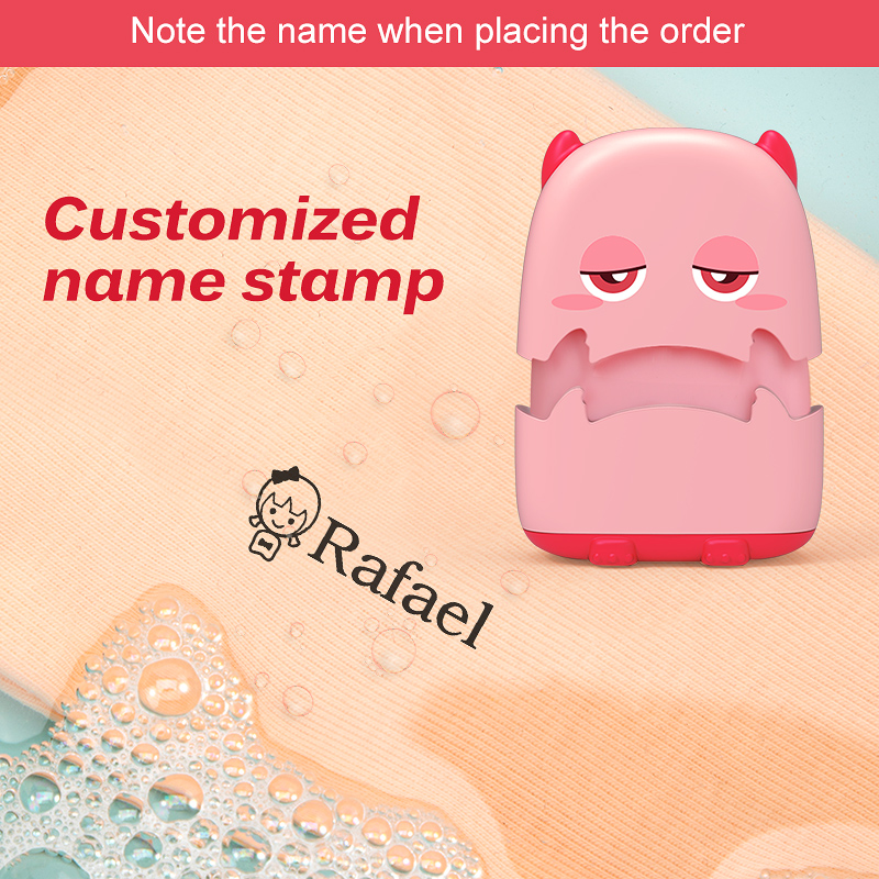 Kids Education Name - Kids Custom Name Stamp - Personalized