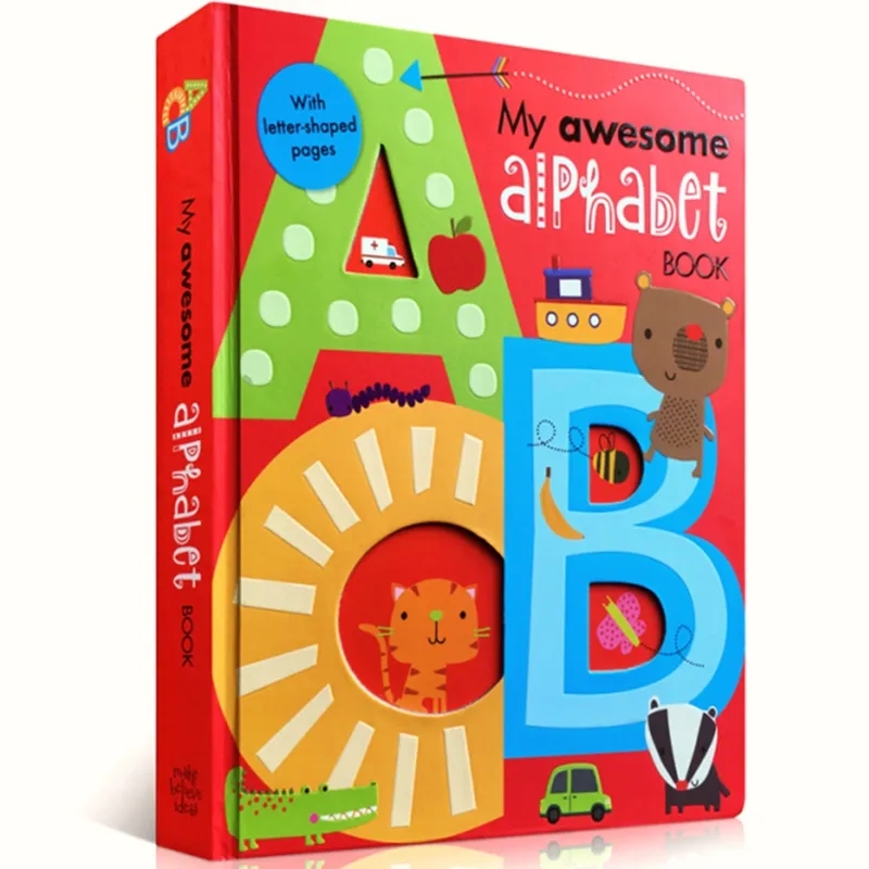 Kids Education Board - My Awesome Alphabet Book ABC Original