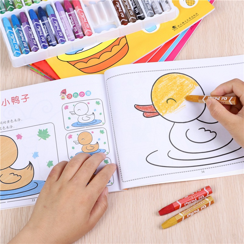 Kids Educational Workbooks - Kids Coloring & Drawing Book Preschool