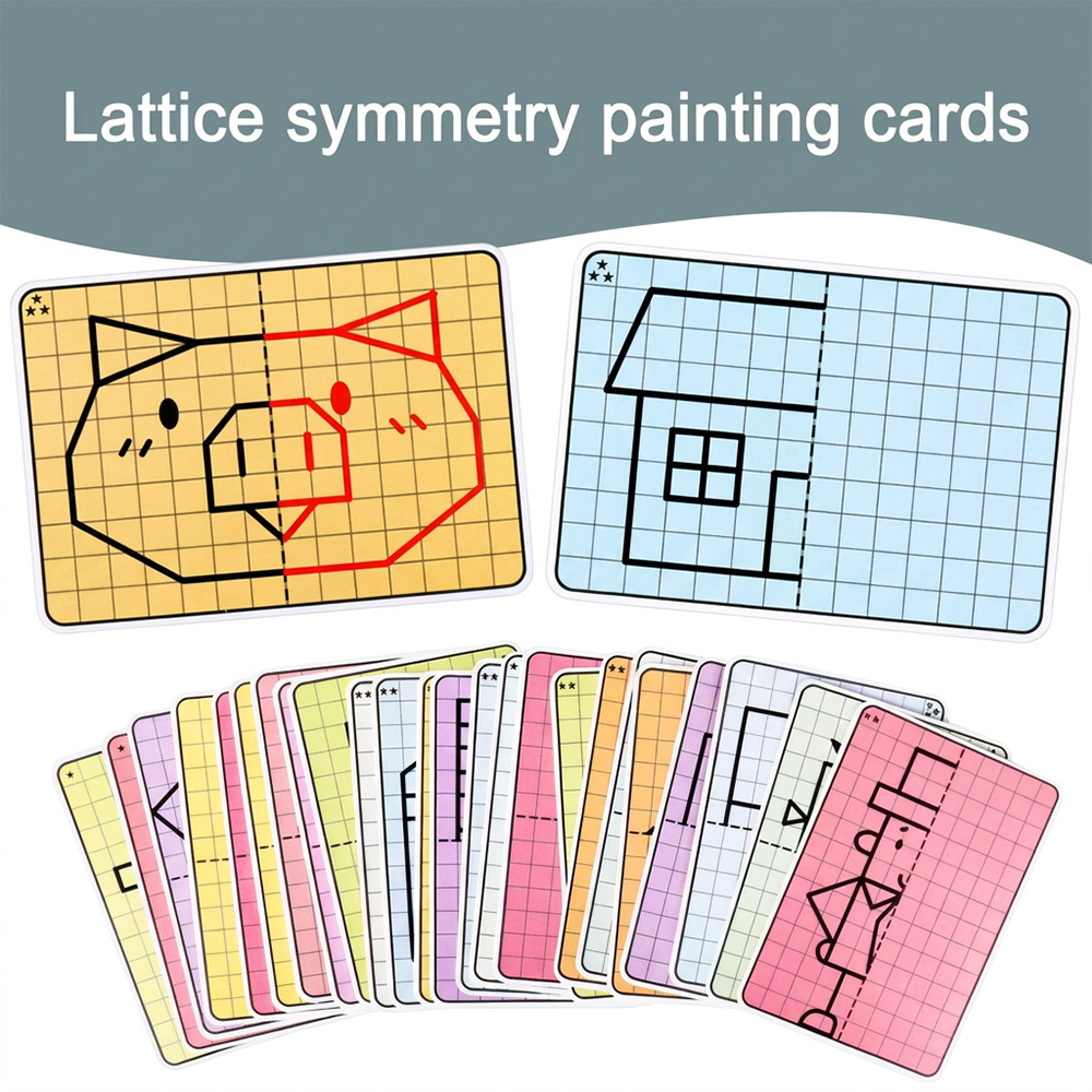 Kids Checkered Symmetrical Pai - đánh giá và giá Kids Educational Workbooks