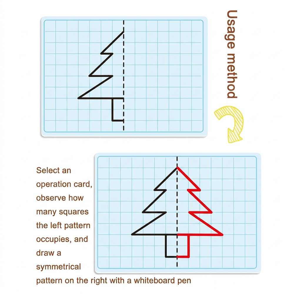 Kids Checkered Symmetrical Pai - đánh giá và giá Kids Educational Workbooks