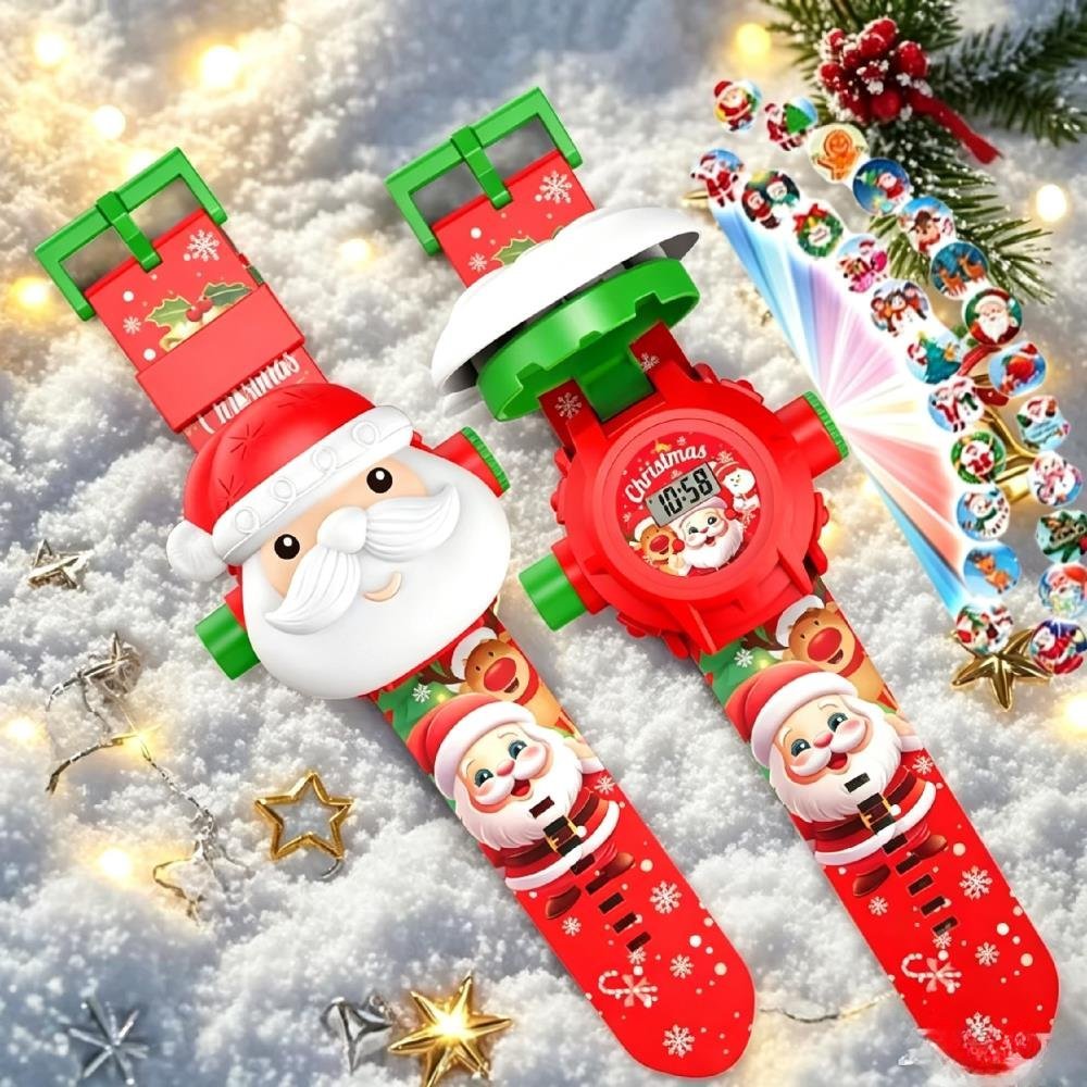 Christmas Projection Watch Chi - đánh giá và giá Kids Educational Watch