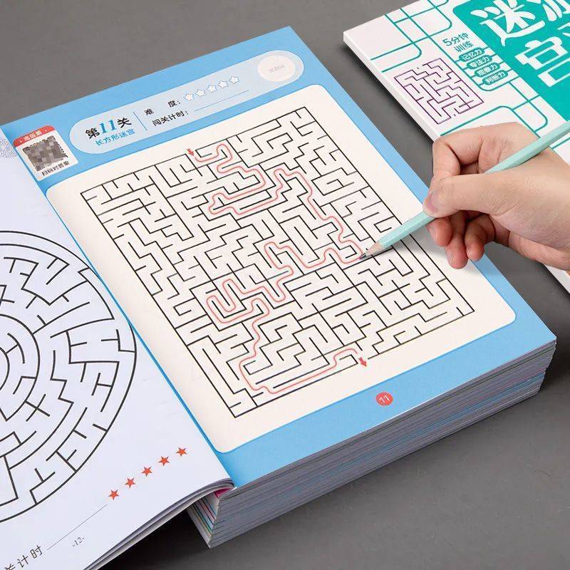 Children Maze Game Book Studen - đánh giá và giá Kids Educational Workbooks