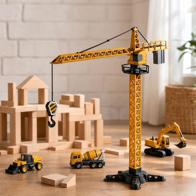 Tower Crane Toy Simulated Cons - đánh giá và giá Game Educational For Kids Free