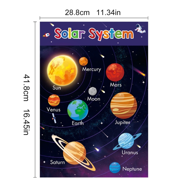 Biểu đồ áp phích học tập động  - đánh giá và giá Kids Education Charts