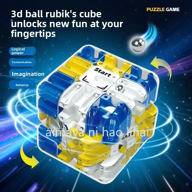 3D Ball Maze Cube Magic Puzzle - đánh giá và giá Game Educational For Kids Free