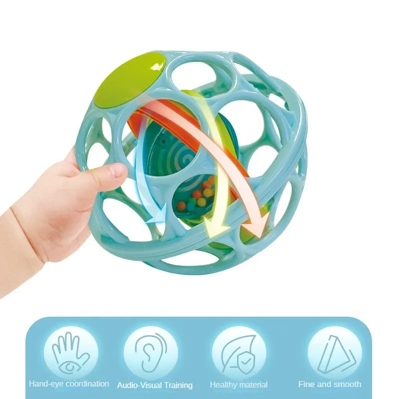 Baby Hand Rattle Soft Ball Toy - đánh giá và giá Kids Education Bell
