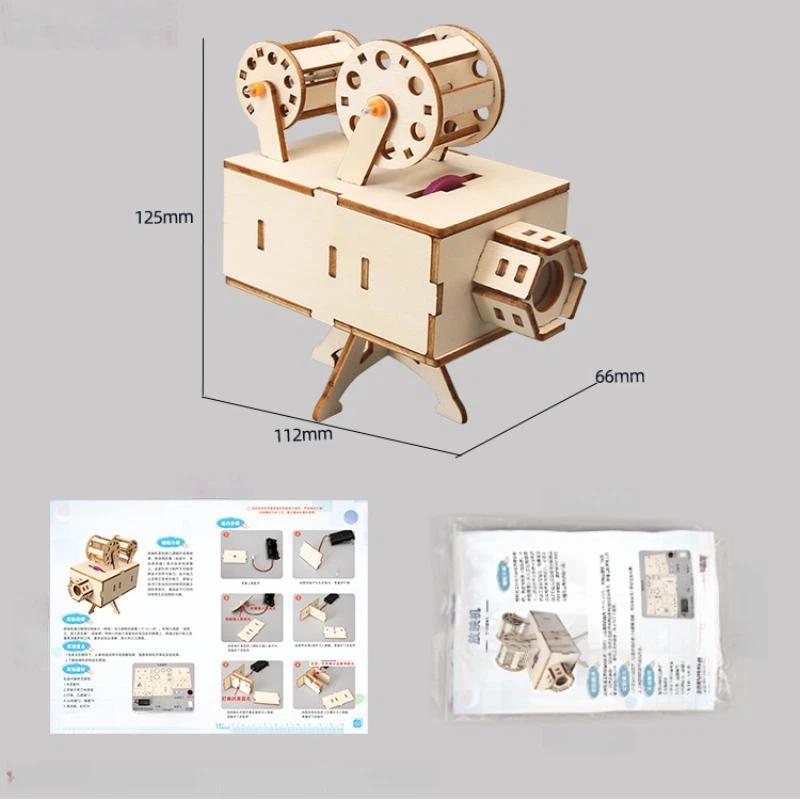 【BS】1 Set Wooden Film Projecto - đánh giá và giá Kids Education Film