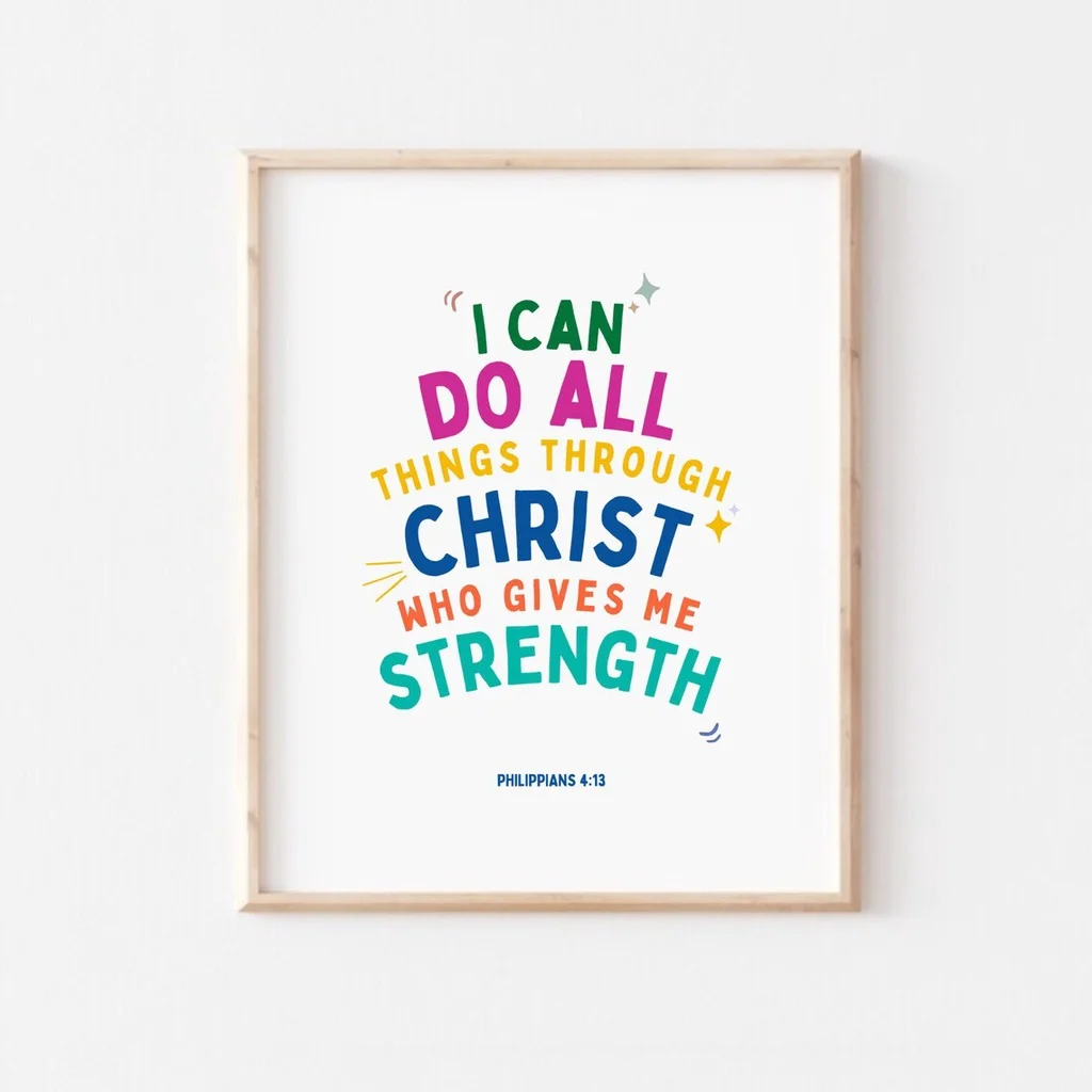 Kids Bible Verse Scripture Pos - đánh giá và giá Kids Educational Posters