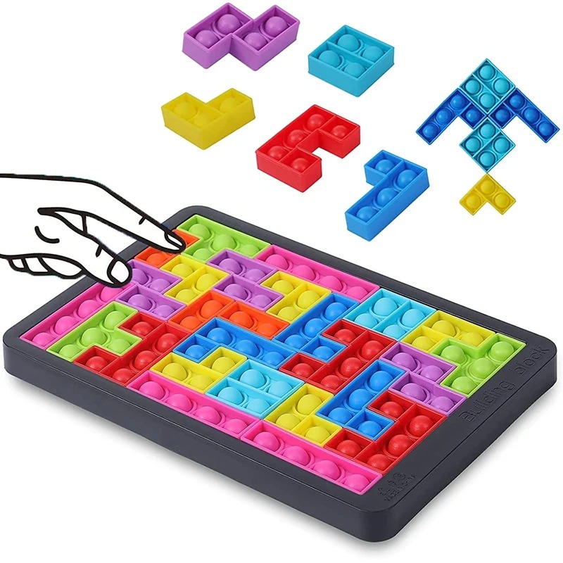 27 pieces of Tetris puzzle sil - đánh giá và giá Kids Education App