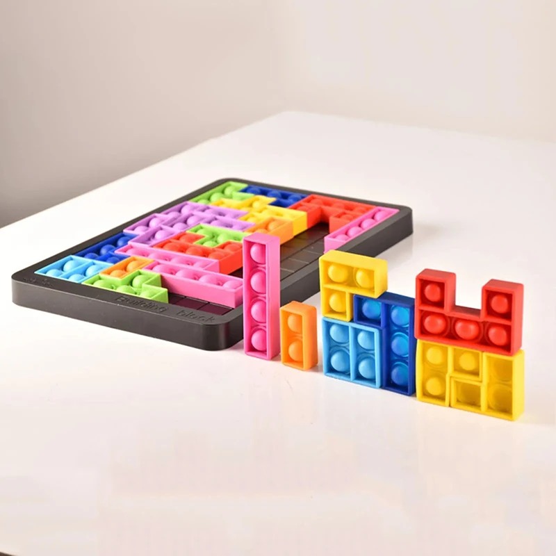 27 pieces of Tetris puzzle sil - đánh giá và giá Kids Education App