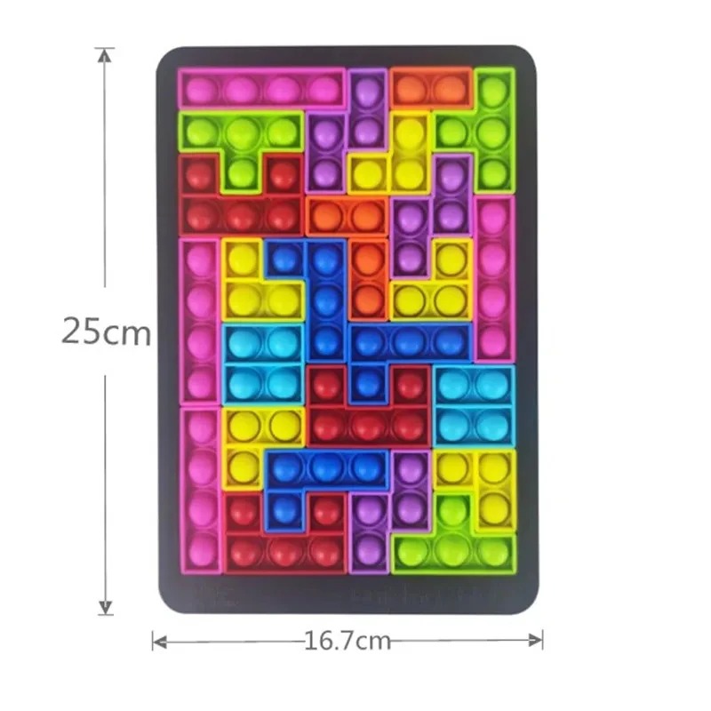 27 pieces of Tetris puzzle sil - đánh giá và giá Kids Education App