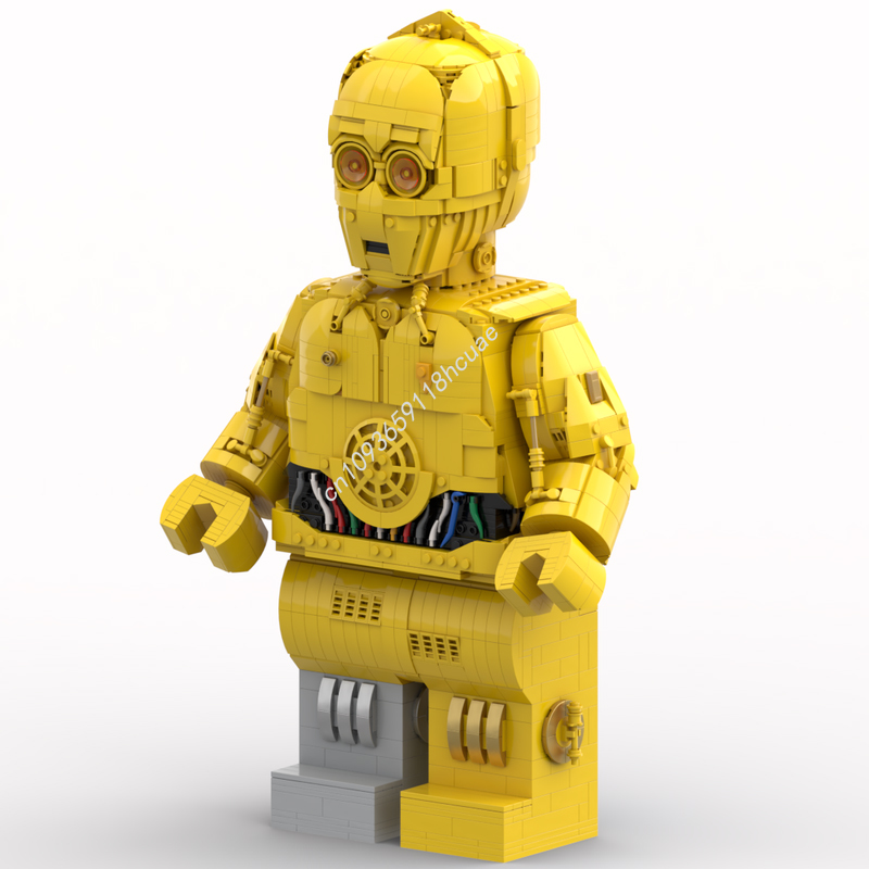 2545PCS MOC Star Battle C-3PO  - đánh giá và giá Kids Education Film