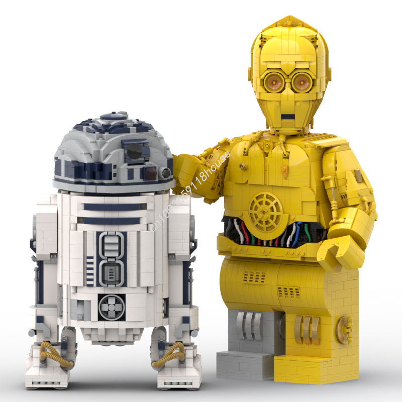 2545PCS MOC Star Battle C-3PO  - đánh giá và giá Kids Education Film