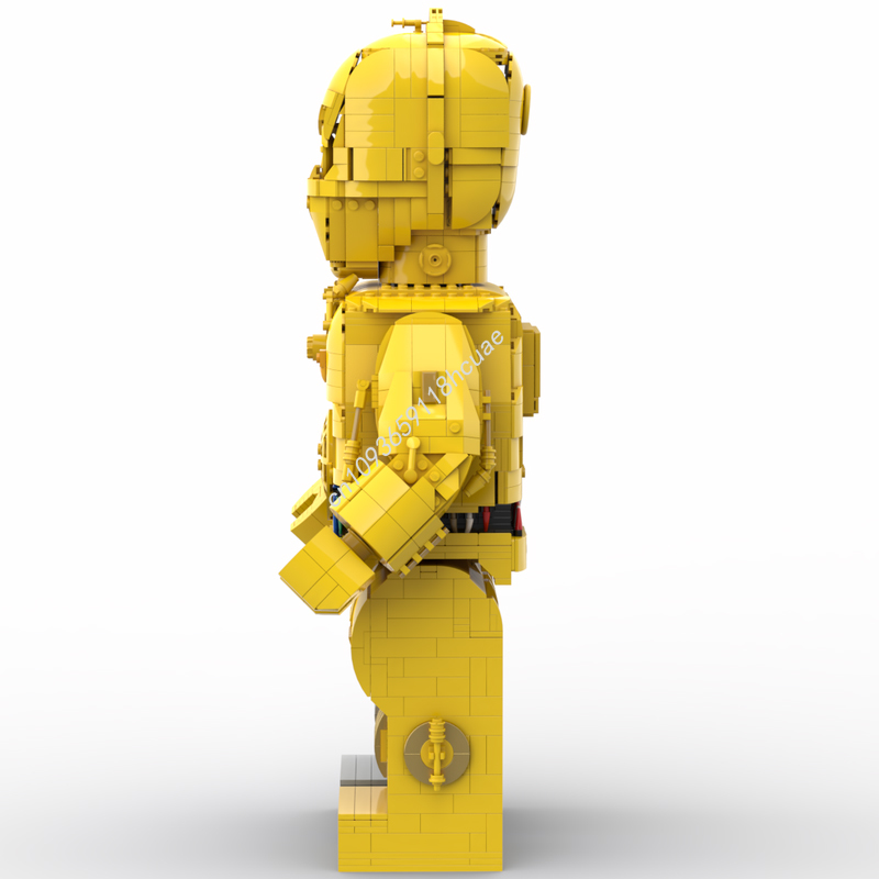 2545PCS MOC Star Battle C-3PO  - đánh giá và giá Kids Education Film
