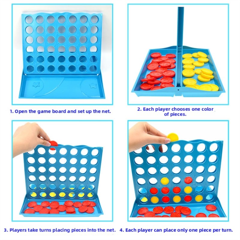 3D Four-in-a-Row Board Game fo - đánh giá và giá Kids Education Fun
