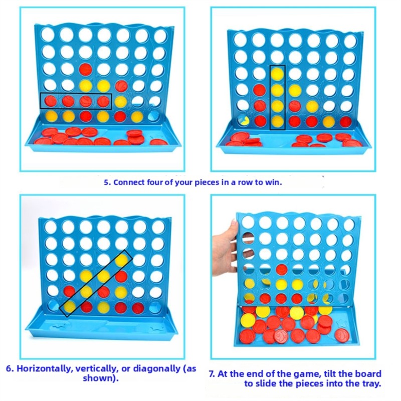 3D Four-in-a-Row Board Game fo - đánh giá và giá Kids Education Fun