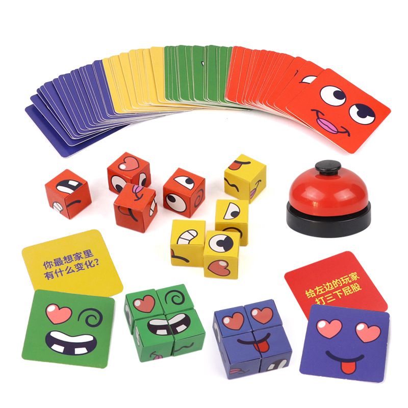 Kids Face Change Rubik's Cube  - đánh giá và giá Kids Education Bell