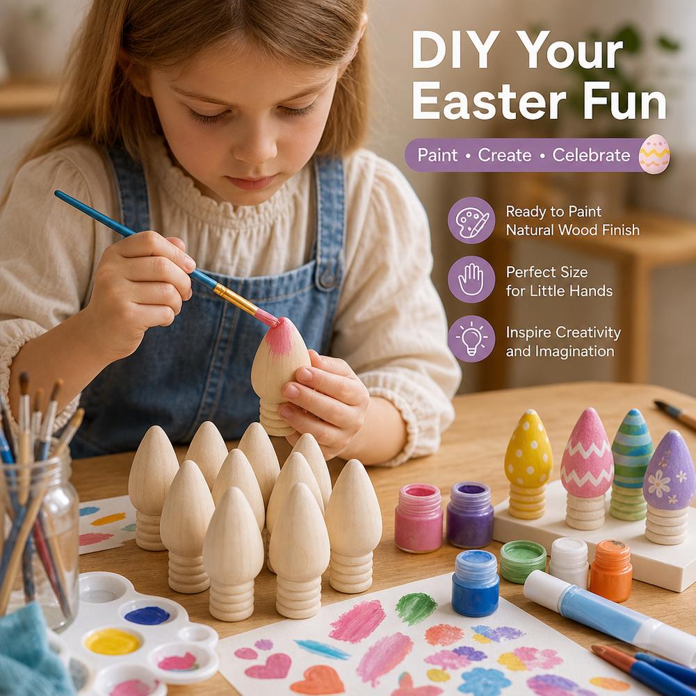 10pcs DIY Wooden Craft Kits fo - đánh giá và giá Kids Education Bell