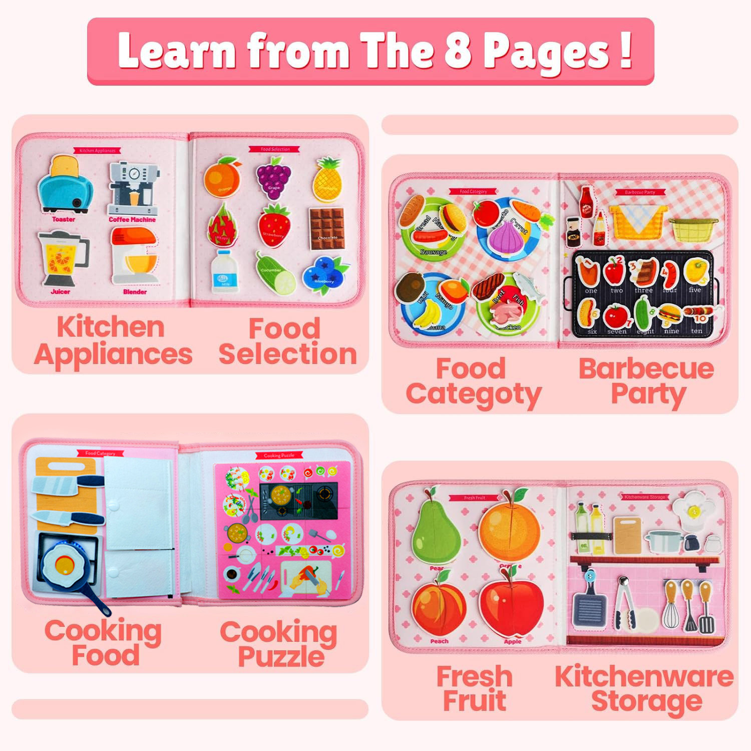Toddler Busy Board Montessori  - đánh giá và giá Kids Education Books