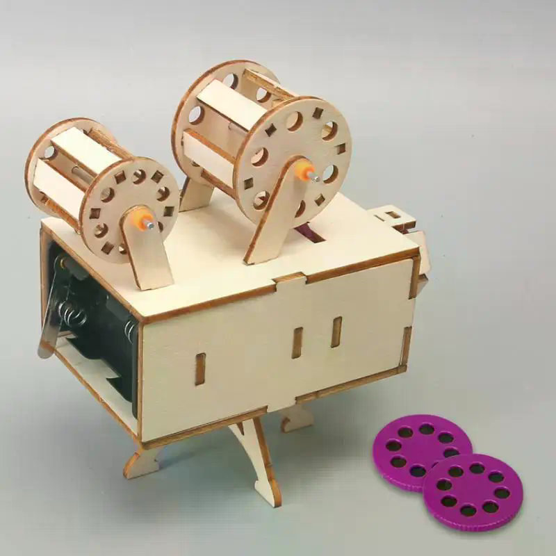 Wooden Film Projector DIY Scie - đánh giá và giá Kids Education Film