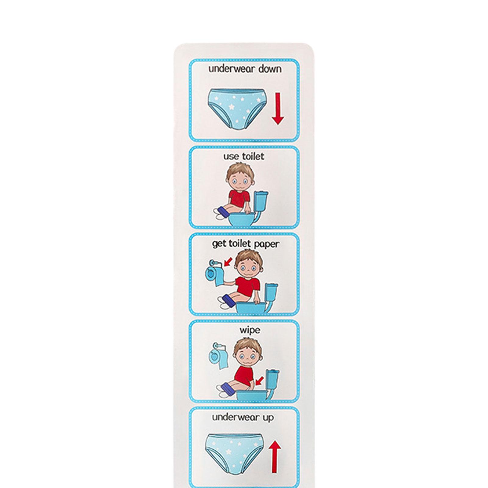 Kids Potty Chart Visual Schedu - đánh giá và giá Kids Education Charts