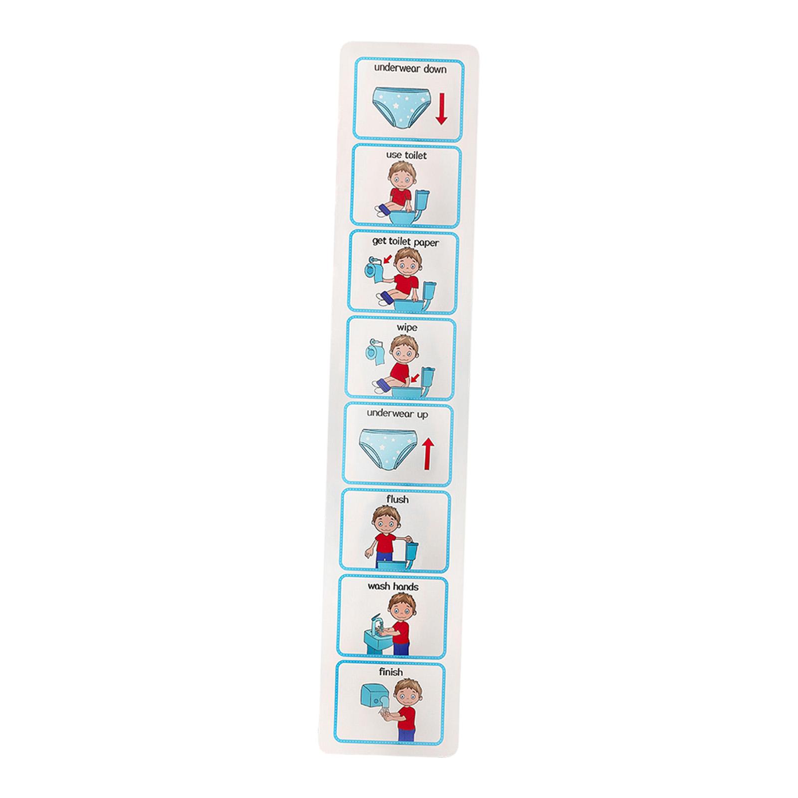 Kids Potty Chart Visual Schedu - đánh giá và giá Kids Education Charts