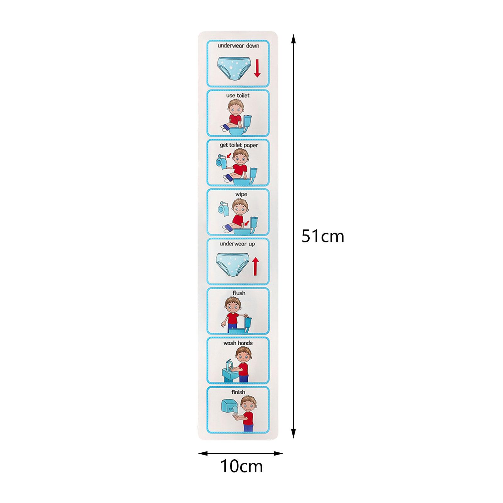 Potty Training Visual Schedule - đánh giá và giá Kids Education Charts