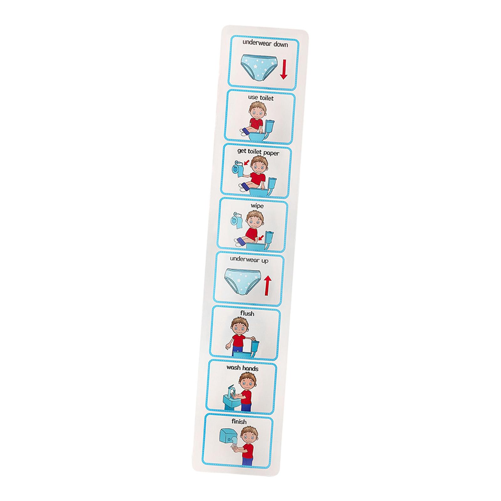 Potty Training Visual Schedule - đánh giá và giá Kids Education Charts
