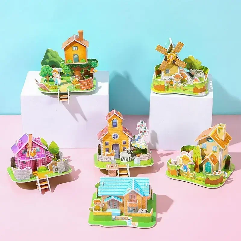 3PCS 3D Three-dimensional Buil - đánh giá và giá Kids Education App