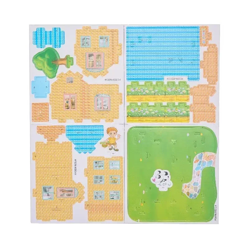 3PCS 3D Three-dimensional Buil - đánh giá và giá Kids Education App