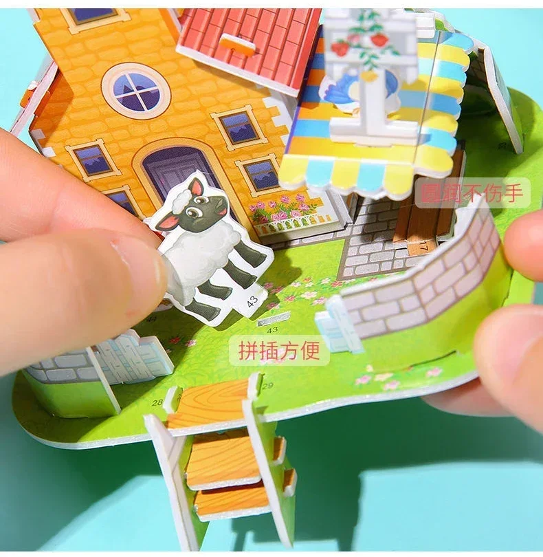 3PCS 3D Three-dimensional Buil - đánh giá và giá Kids Education App