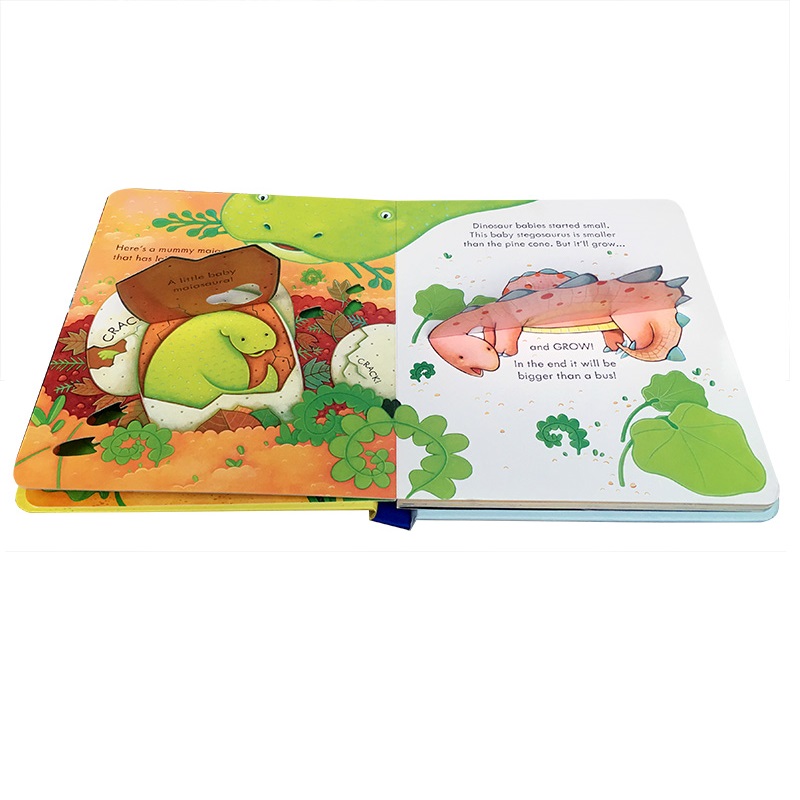 Usborne Peep Inside Dinosaurs  - đánh giá và giá Kids Education Board