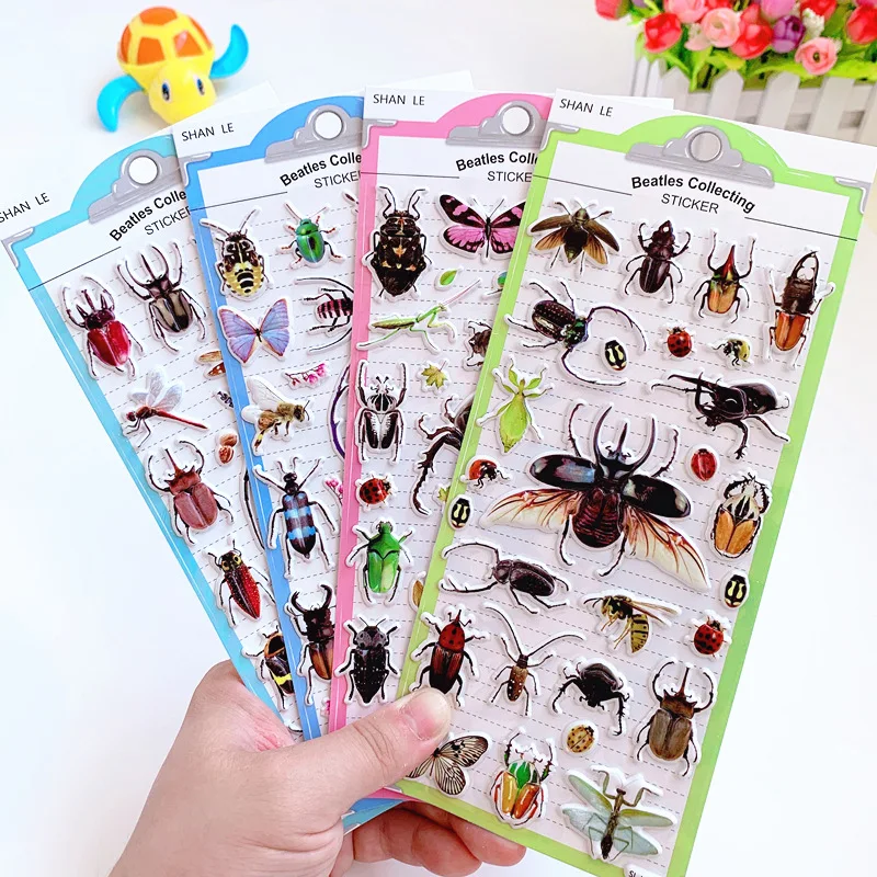 Hot Sale 3D Lifelike Insect St - đánh giá và giá Kids Education Charts