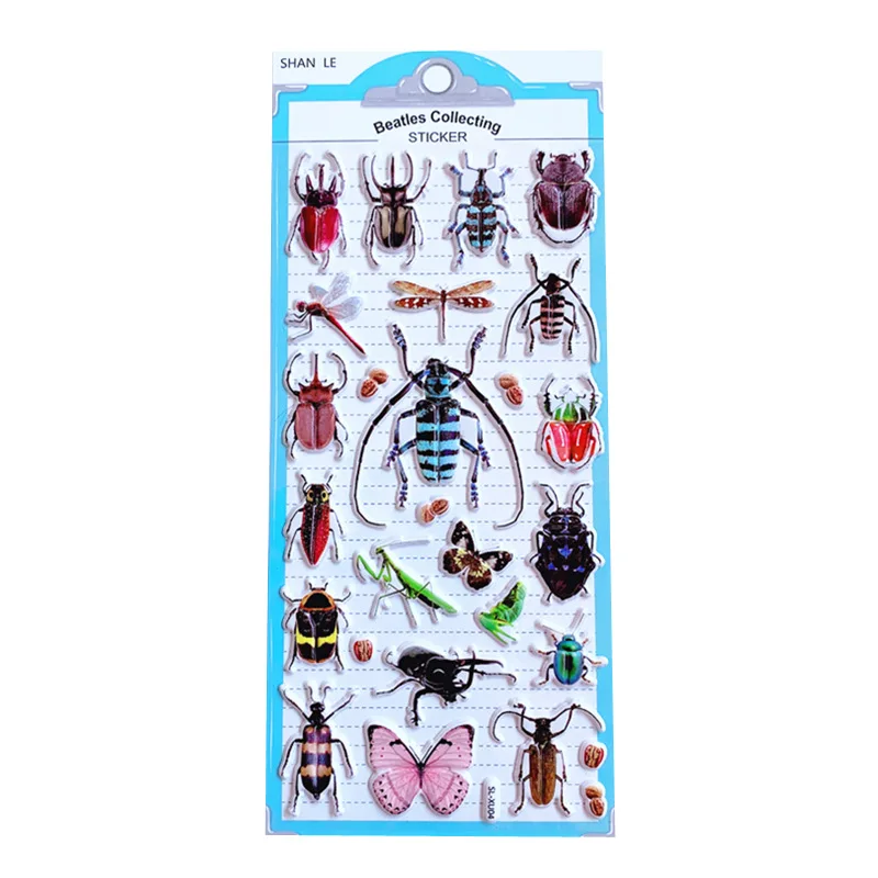 Hot Sale 3D Lifelike Insect St - đánh giá và giá Kids Education Charts