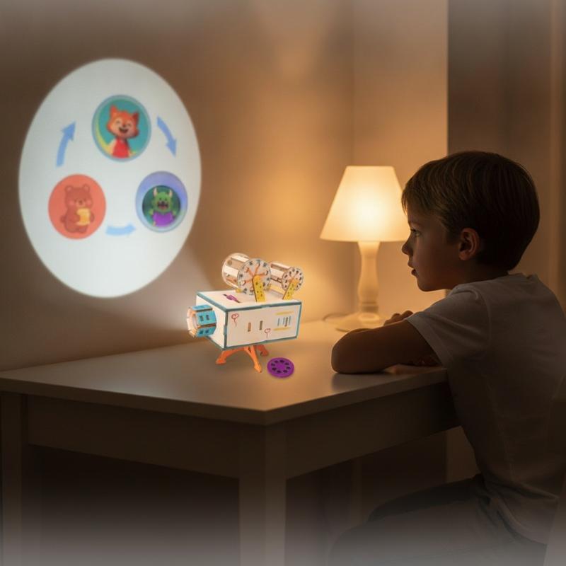 1 Set Wooden DIY Film Projecto - đánh giá và giá Kids Education Film