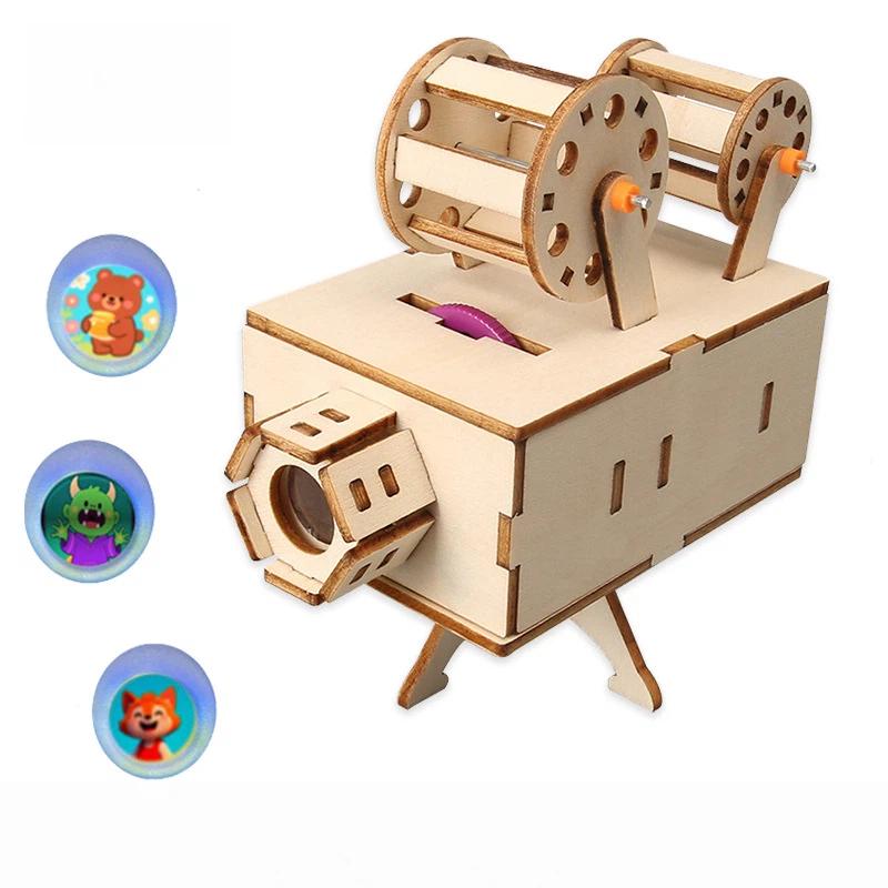 1 Set Wooden DIY Film Projecto - đánh giá và giá Kids Education Film
