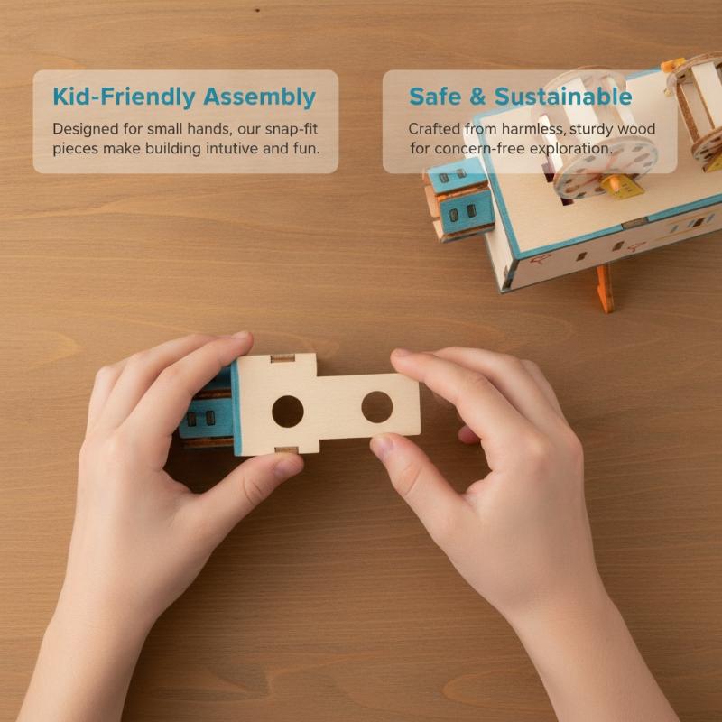 1 Set Wooden DIY Film Projecto - đánh giá và giá Kids Education Film