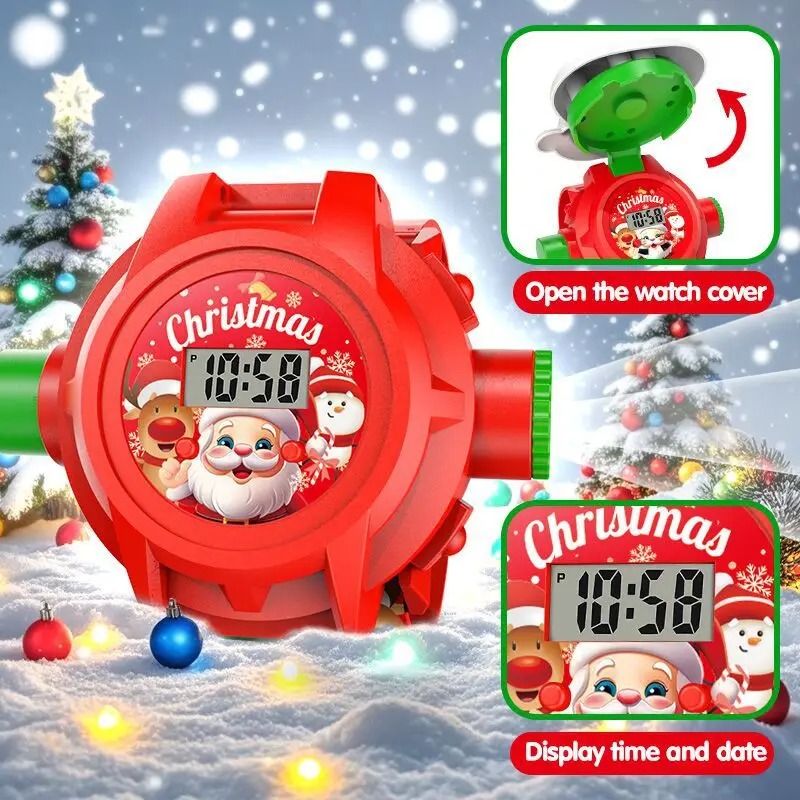 Christmas Kids Projection Watc - đánh giá và giá Kids Educational Watch