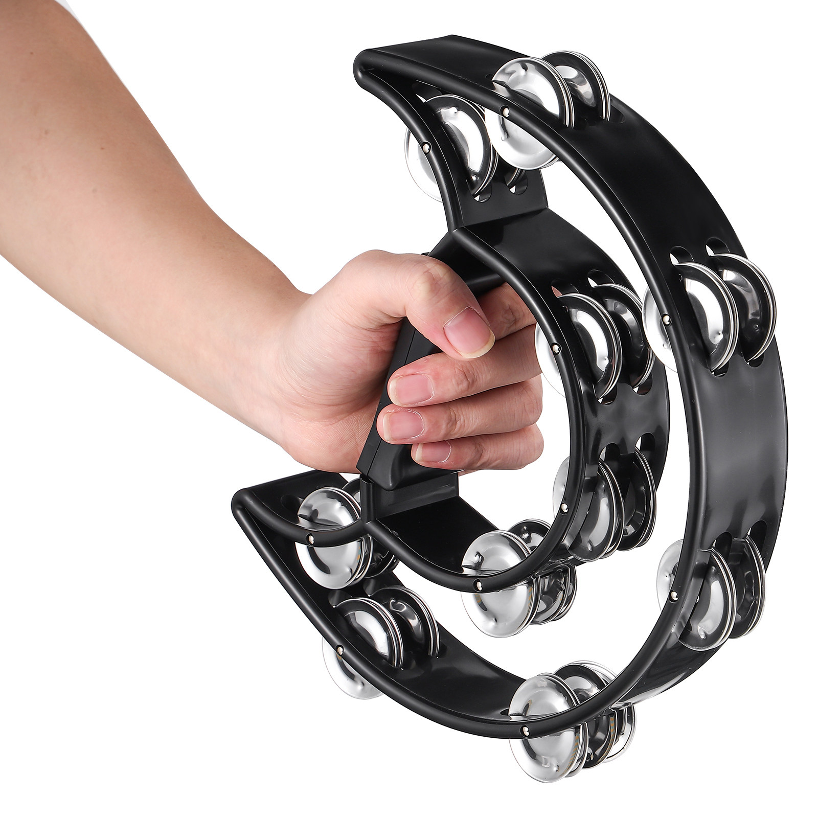 1Pcs Hand Bell Double Row Tamb - đánh giá và giá Kids Education Bell