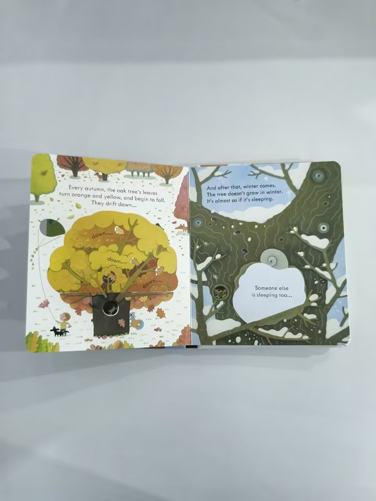 Usborne Peep Inside A Tree 3D  - đánh giá và giá Kids Education Board