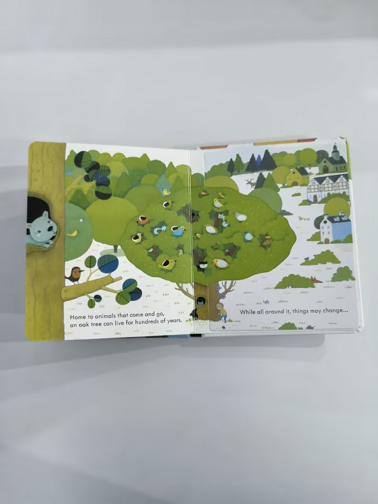 Usborne Peep Inside A Tree 3D  - đánh giá và giá Kids Education Board