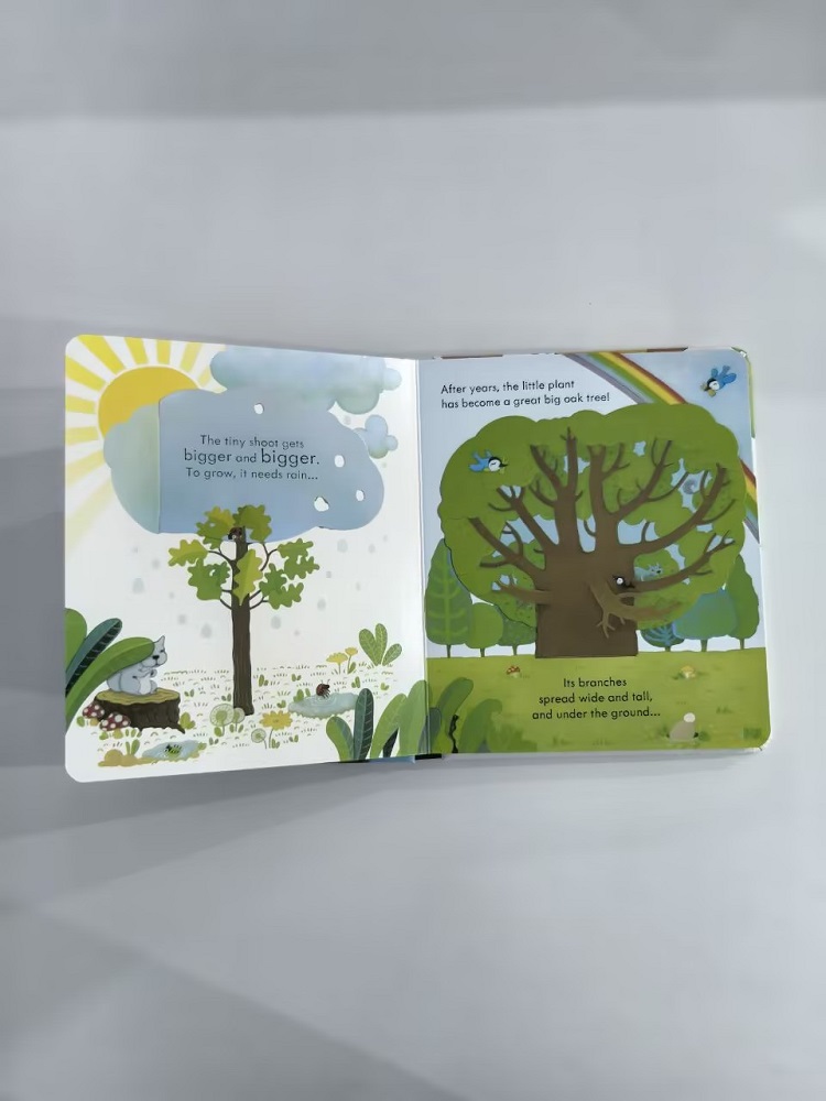 Usborne Peep Inside A Tree 3D  - đánh giá và giá Kids Education Board
