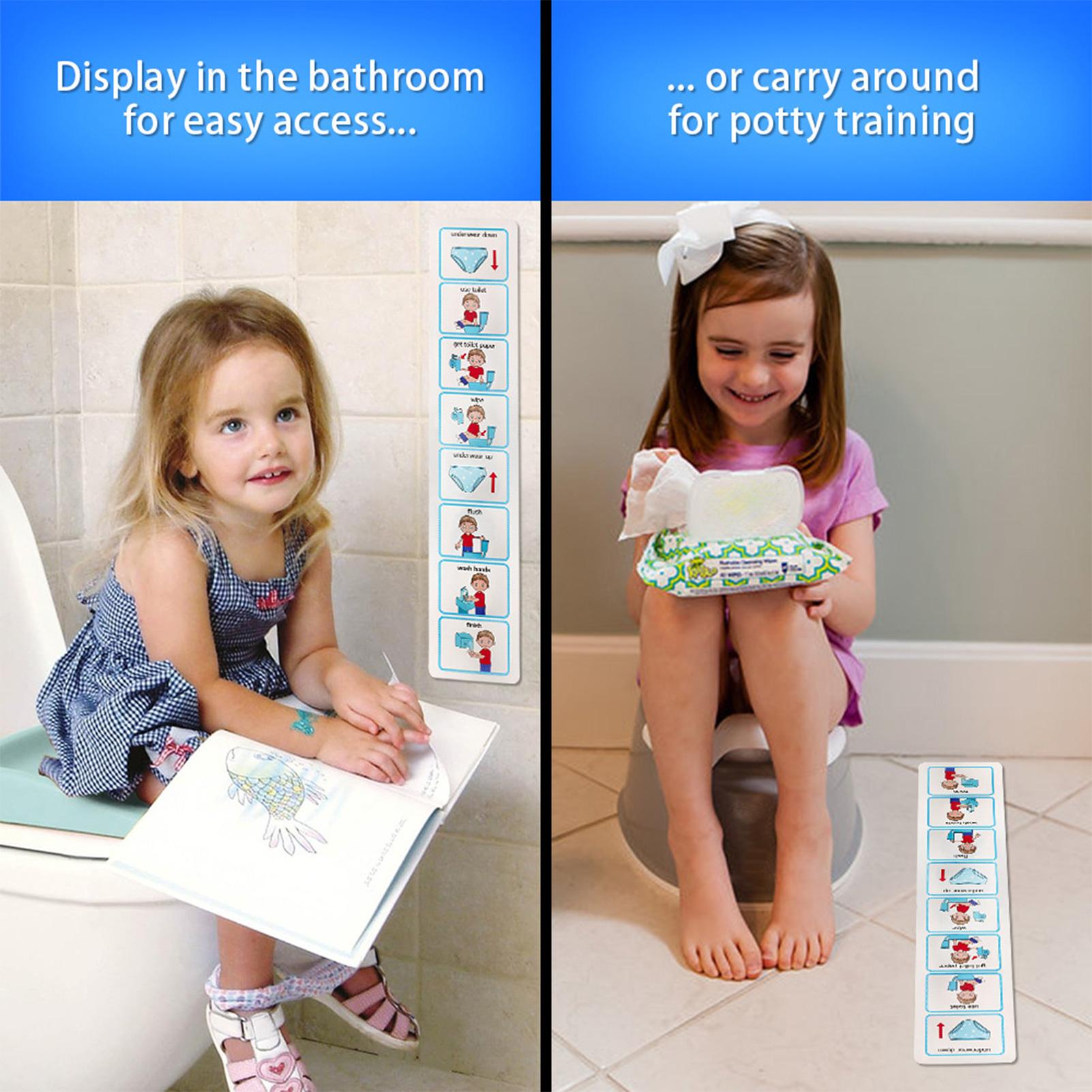 Potty Training Visual Schedule - đánh giá và giá Kids Education Charts