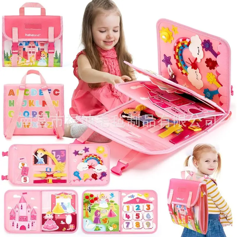 Princess Montessori Felt Busy  - đánh giá và giá Kids Education Books