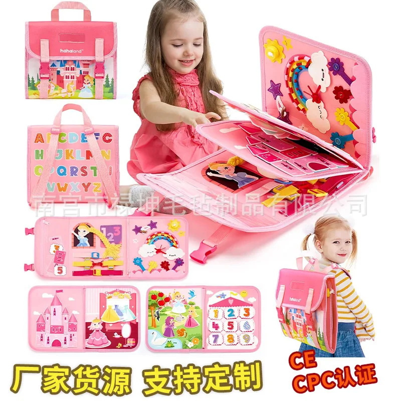 Princess Montessori Felt Busy  - đánh giá và giá Kids Education Books