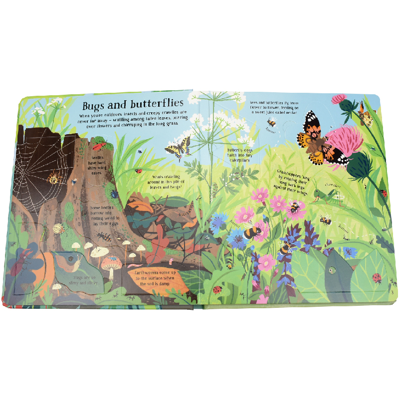 English Montessori 3D Usborne  - đánh giá và giá Kids Education Board