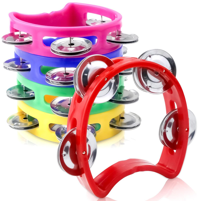 2PCS Plastic Hand Held Percuss - đánh giá và giá Kids Education Bell