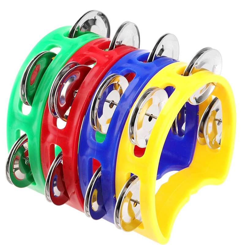 2PCS Plastic Hand Held Percuss - đánh giá và giá Kids Education Bell